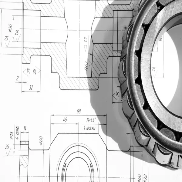 Как фиксируются внутреннее и наружное кольца подшипника качения