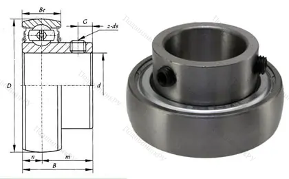 Корпусный подшипник SB 201 в Стерлитамаке