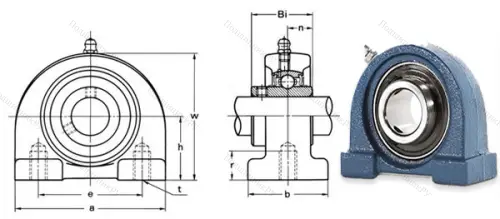 Подшипниковый узел UCPA 207 в Стерлитамаке