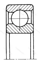 Модификация подшипника 7-710207КТ2 размер 35x72x17