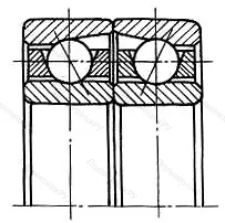 Модификация подшипника 5-366310Л размер 50x110x54