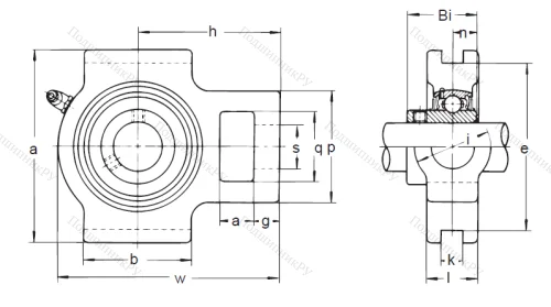 Подшипниковый узел UCT 209 в Стерлитамаке