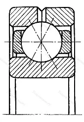 Модификация подшипника 5-1116096К размер 6x15x5 ГПЗ-4