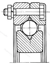 Подшипник  3687/1345 размер 1345x1625x90