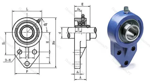Подшипниковый узел UCFB 207 в Стерлитамаке