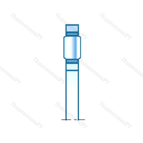 Подшипник игольчатый упорный AKJ 40X 57.7X 2