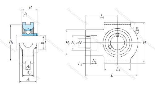 Подшипниковый узел UCT 204 J в Стерлитамаке