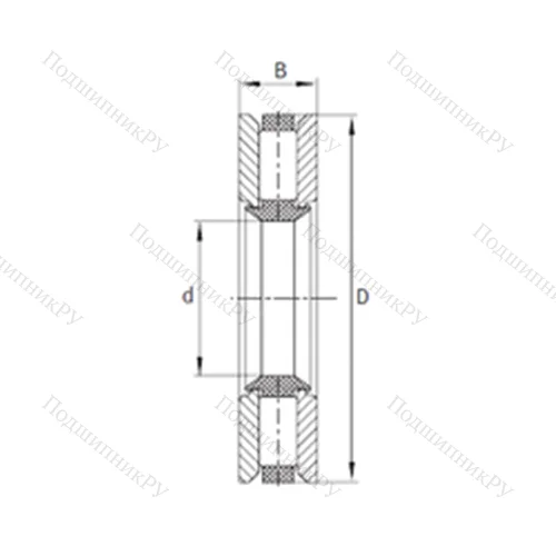 Подшипник роликовый упорный F-228656.2