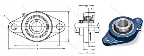 Подшипниковый узел UCFL 218 в Стерлитамаке