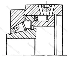 Подшипник  117216 размер 80x140x28,25 от производителя  ГПЗ-15