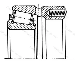 Подшипник  17814 размер 70x120x65,44