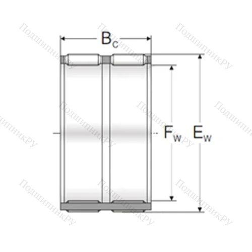Подшипник игольчатый радиальный K 37X 42X 26ZWTN