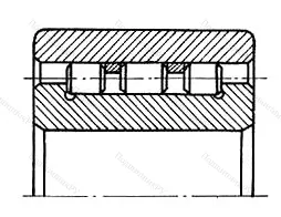 Подшипник  5362980 размер 400x540x190
