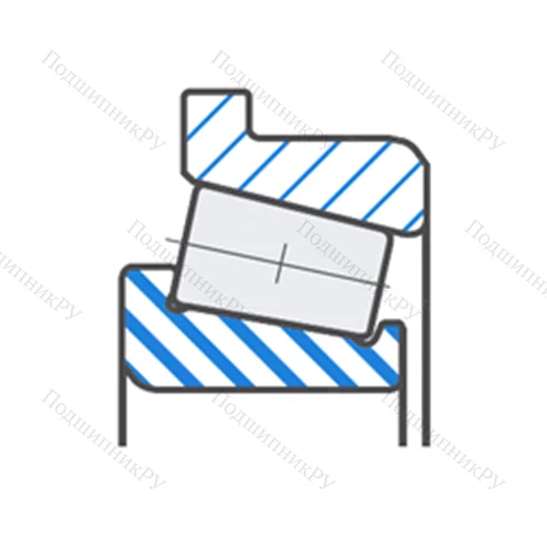 Подшипник роликовый радиально-упорный 722065910