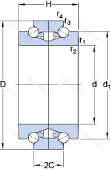 Подшипник BTW 180 CM/SP