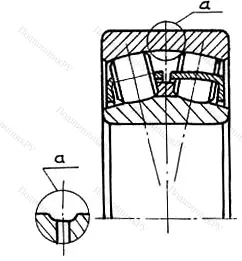 Модификация подшипника 53611Ш размер 55x120x43