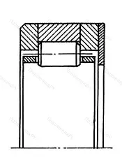 Подшипник  3422900 размер 10x22x12,9