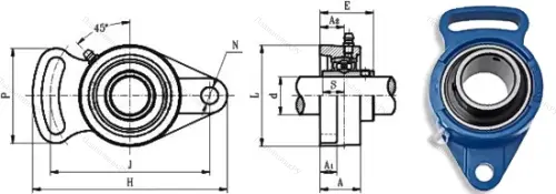 Подшипниковый узел UCFA 213 в Стерлитамаке