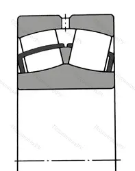 Подшипник  4053188 (24088) размер 440x650x212