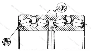 Модификация подшипника 778/750М размер 750x1090x578