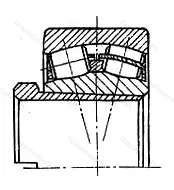 Подшипник  753607 (22308K+AH 2308) 