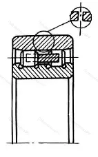 Подшипник  NN 3012 (3282112) размер 60x95x26