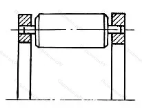Модификация подшипника 264706 размер 29,96x43,98x33 ГОСТ 520-89
