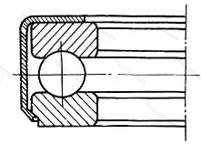 Модификация подшипника 108804 