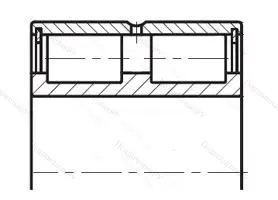 Подшипник  4822972 размер 360x480x118