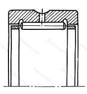 Подшипник  254705 размер 25x37x17