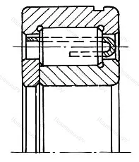 Модификация подшипника 692409К1М размер 45x120x29 ГПЗ-10