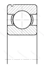 Подшипник  50112 (6012N) размер 60x95x18