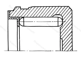 Модификация подшипника 704702К6С17 размер 16,3x30x25