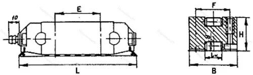 Модификация подшипника 2226 размер 130x230x40 от производителя  ГПЗ-10-ГПЗ