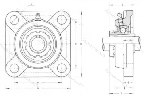 Подшипниковый узел UKF 215 в Стерлитамаке
