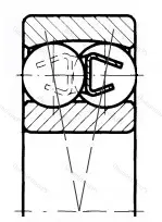 Подшипник  1323 (1324) размер 120x260x55