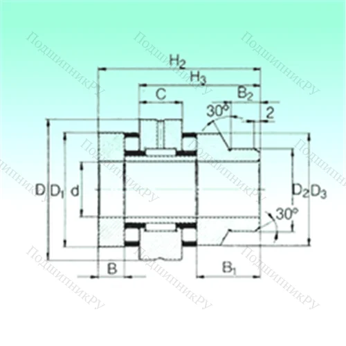 Подшипник комбинированный ZARN 1747 L TN