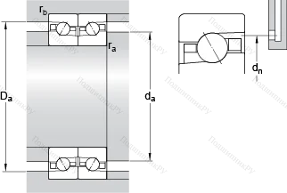 Подшипник BTM 60 BTN 9/P 4CDB