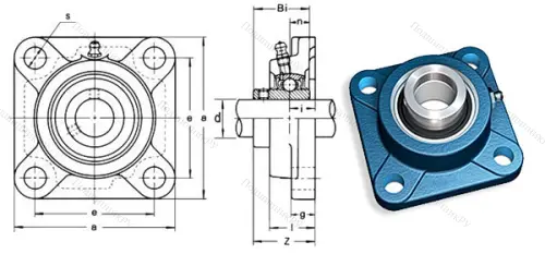 Подшипниковый узел UCF 306 в Стерлитамаке