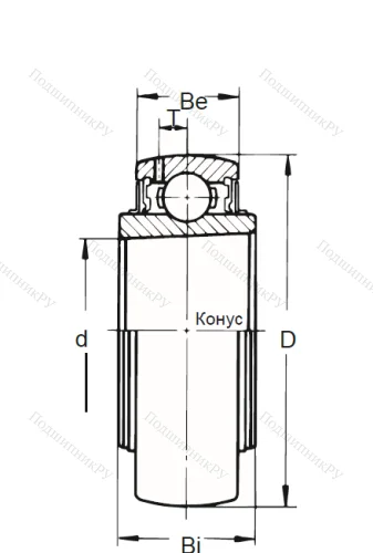 Корпусный подшипник UK 312 в Стерлитамаке