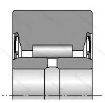 Модификация подшипника 884804ХС17 размер 20x55x30