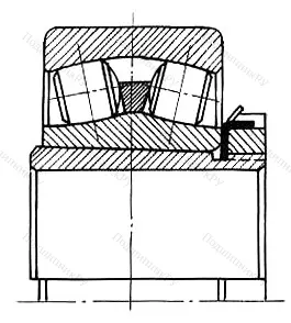 Модификация подшипника 353520 размер 100x200x53/77
