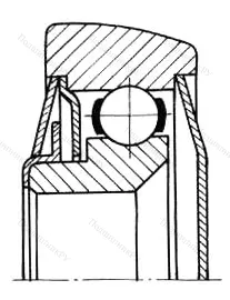 Модификация подшипника 260703КУ размер 17x62x20/24