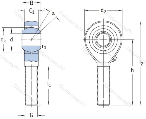 Шарнирная головка POS 10 L в Стерлитамаке