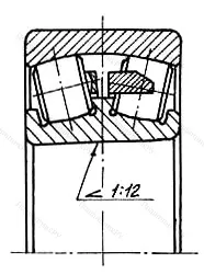 Модификация подшипника 113556АН размер 280x500x130 ГПЗ-11