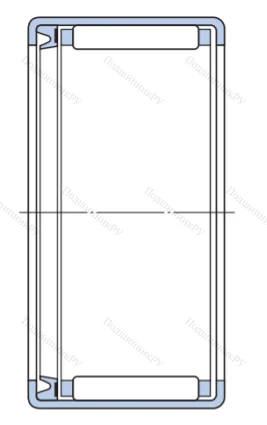 Игольчатый подшипник HK 1012 RS