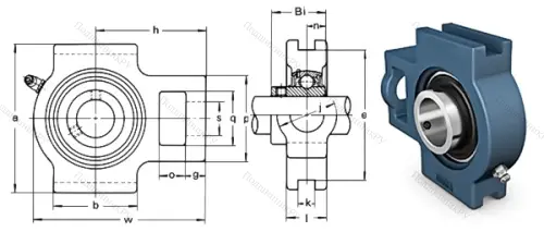 Подшипниковый узел UCT 205 в Стерлитамаке