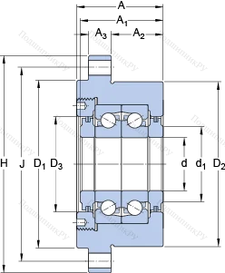 Подшипник FBSA 209/DF