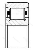 Модификация подшипника 2314М1 размер 70x150x35