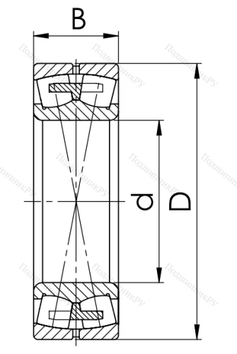Сферический роликовый подшипник 3514 АМН (22214 MBW 33) в Стерлитамаке
